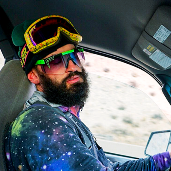 Pit Viper VLFP102The Boomslang Fade Sunglasses