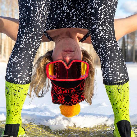 Pit Viper VLFP229Pom Pom Beanie Black