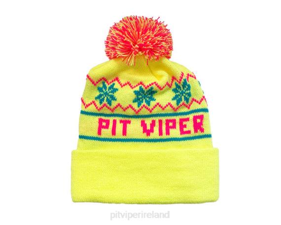 Pit Viper VLFP230Pom Pom Beanie Neon