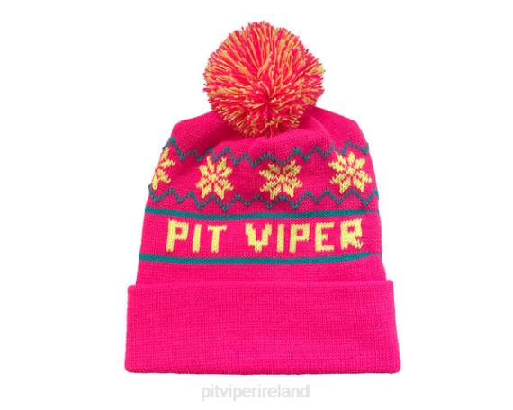 Pit Viper VLFP231Pom Pom Beanie Pink